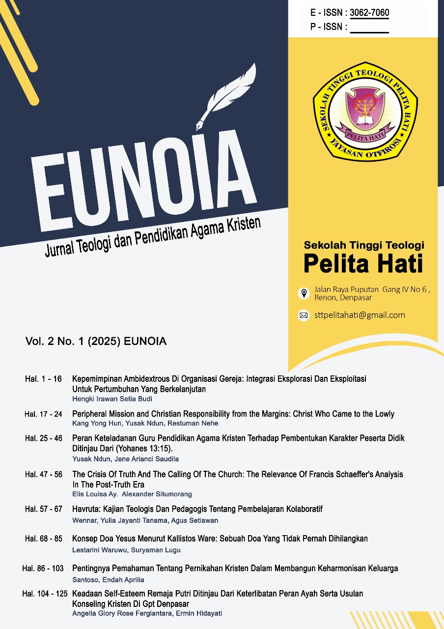 Lihat Vol 2 No 1 (2025): EUNOIA
